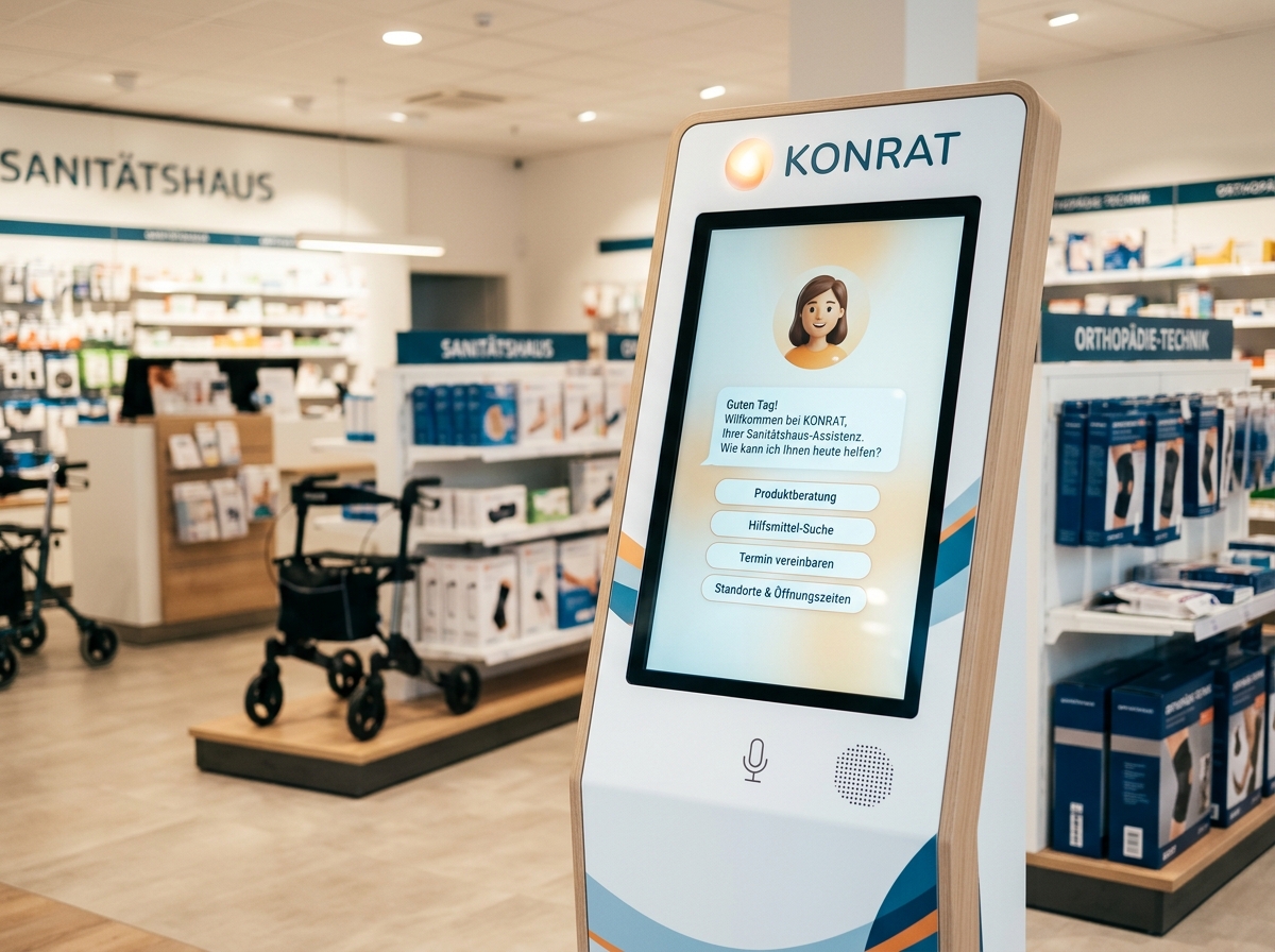 Konrat Device im Sanitätshaus